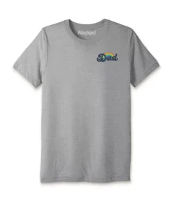 T-Shirts>Nayked Apparel Men'S Ridiculously Soft Lightweight Graphic T-Shirt | Dad Pride