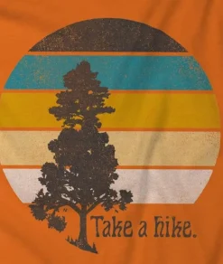 Shirts>Nayked Apparel Men'S Ridiculously Soft Midweight Graphic Tee | Take A Hike