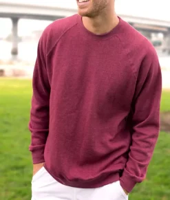 Workout Wear>Nayked Apparel Men'S Ridiculously Soft Midweight Raglan Pullover