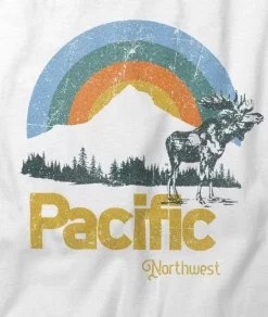 Shirts>Nayked Apparel Men'S Ridiculously Soft Midweight Graphic Tee | Pacific Northwest